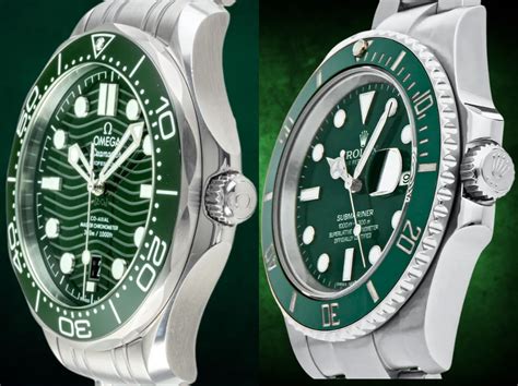 omega seamaster hulk green|【F】 Omega Seamaster 300M Green Vs. Rolex Submariner .